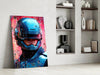 Robocop Glass Wall Art || Designer Collection by Insigneart USA