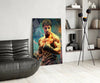 Fighter Glass Wall Art || Designer Collection by Insigneart USA