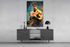 Fighter Glass Wall Art || Designer Collection by Insigneart USA