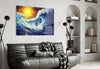 Waves Glass Wall Art || Designer Collection by Insigneart USA