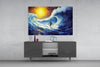 Waves Glass Wall Art || Designer Collection by Insigneart USA