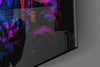 Neon Mouse Glass Wall Art || Designer Collection by Insigneart USA