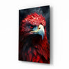 Red Eagle Glass Wall Art|| Designer's Collection by Insigneart USA