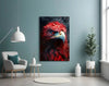 Red Eagle Glass Wall Art|| Designer's Collection by Insigneart USA