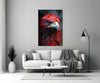 Red Eagle Glass Wall Art|| Designer's Collection by Insigneart USA