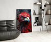 Red Eagle Glass Wall Art|| Designer's Collection by Insigneart USA