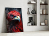 Red Eagle Glass Wall Art|| Designer's Collection by Insigneart USA