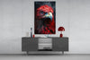 Red Eagle Glass Wall Art|| Designer's Collection by Insigneart USA