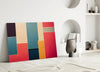 Rectangles Glass Wall Art|| Designer's Collection by Insigneart USA