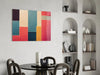 Rectangles Glass Wall Art|| Designer's Collection by Insigneart USA