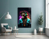 Feel the Music Glass Wall Art|| Designer's Collection by Insigneart USA