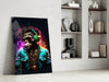 Feel the Music Glass Wall Art|| Designer's Collection by Insigneart USA