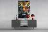 Face of the Tiger Glass Wall Art|| Designer's Collection by Insigneart USA
