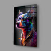 Dog Vogue Glass Wall Art|| Designer's Collection by Insigneart USA