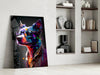 Dog Vogue Glass Wall Art|| Designer's Collection by Insigneart USA