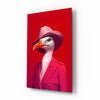 Bird Vogue Glass Wall Art|| Designer's Collection by Insigneart USA