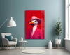 Bird Vogue Glass Wall Art|| Designer's Collection by Insigneart USA