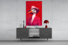 Bird Vogue Glass Wall Art|| Designer's Collection by Insigneart USA