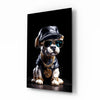 Puppy Vogue Glass Wall Art|| Designer's Collection by Insigneart USA