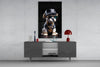Puppy Vogue Glass Wall Art|| Designer's Collection by Insigneart USA