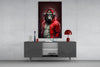 Animal Vogue Glass Wall Art|| Designer's Collection by Insigneart USA