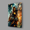 Mandalorian Glass Wall Art|| Designer's Collection by Insigneart USA