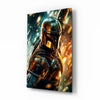 Mandalorian Glass Wall Art|| Designer's Collection by Insigneart USA