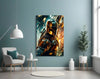Mandalorian Glass Wall Art|| Designer's Collection by Insigneart USA