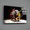 Bull Glass Wall Art|| Designer's Collection by Insigneart USA