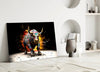 Bull Glass Wall Art|| Designer's Collection by Insigneart USA