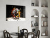 Bull Glass Wall Art|| Designer's Collection by Insigneart USA