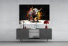 Bull Glass Wall Art|| Designer's Collection by Insigneart USA