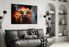 Bull Glass Wall Art|| Designer's Collection by Insigneart USA