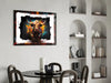 Bull Glass Wall Art|| Designer's Collection by Insigneart USA