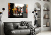 Bull Glass Wall Art|| Designer's Collection by Insigneart USA