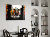 Bull Glass Wall Art|| Designer's Collection by Insigneart USA