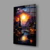 Moonlight Glass Wall Art|| Designer's Collection by Insigneart USA