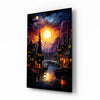Moonlight Glass Wall Art|| Designer's Collection by Insigneart USA