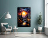 Moonlight Glass Wall Art|| Designer's Collection by Insigneart USA