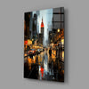 City Night Glass Wall Art|| Designer's Collection by Insigneart USA