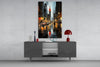 City Night Glass Wall Art|| Designer's Collection by Insigneart USA