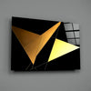 Yellow Wings Glass Wall Art|| Designer's Collection by Insigneart USA