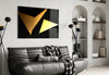 Yellow Wings Glass Wall Art|| Designer's Collection by Insigneart USA