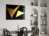 Yellow Wings Glass Wall Art|| Designer's Collection by Insigneart USA