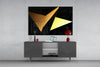 Yellow Wings Glass Wall Art|| Designer's Collection by Insigneart USA
