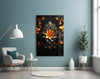 Flower of Luck Glass Wall Art|| Designer's Collection by Insigneart USA