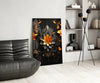 Flower of Luck Glass Wall Art|| Designer's Collection by Insigneart USA