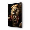 Gentleman Glass Wall Art|| Designer's Collection by Insigneart USA