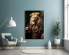 Gentleman Glass Wall Art|| Designer's Collection by Insigneart USA