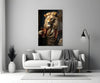 Gentleman Glass Wall Art|| Designer's Collection by Insigneart USA